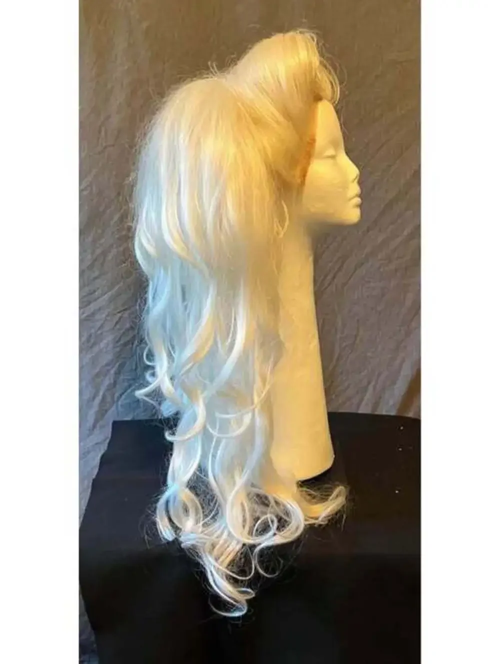 Blonde Lace Front Drag Wig with Victory Rolls